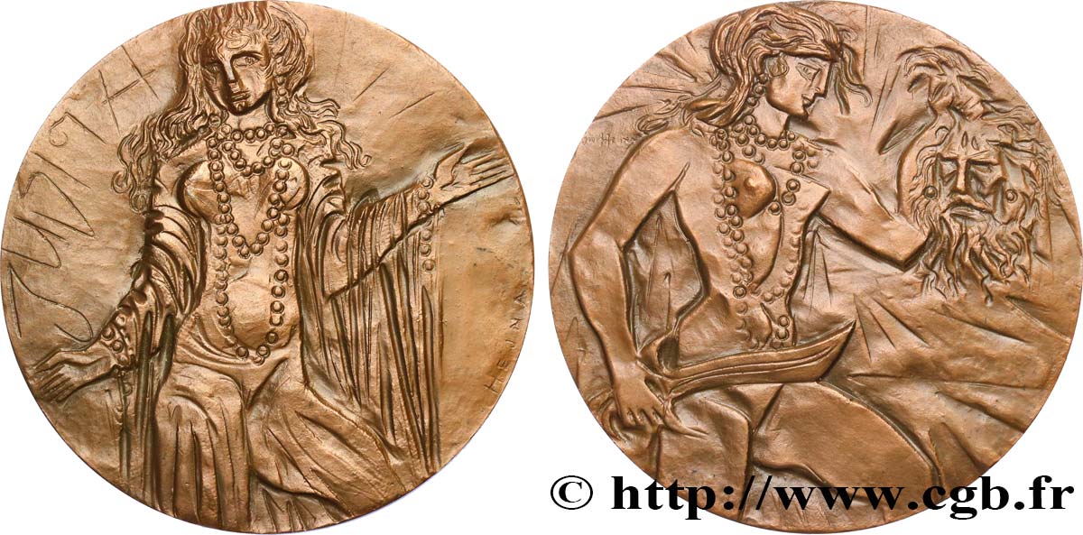 VARIOUS CHARACTERS Médaille, Judith EBC