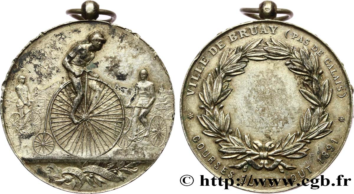 DRITTE FRANZOSISCHE REPUBLIK Médaille de récompense fSS
