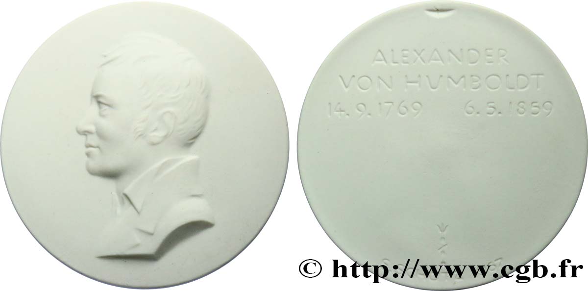 SCIENCES & SCIENTIFIQUES Médaille, Alexander von Humboldt SUP