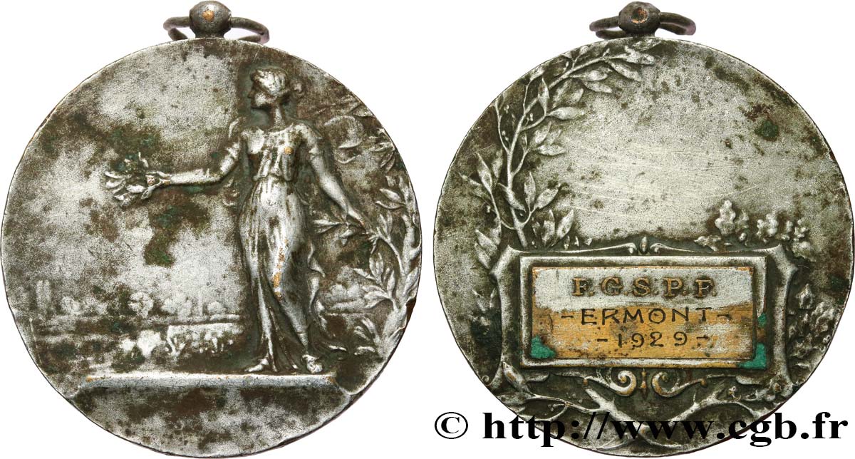 DRITTE FRANZOSISCHE REPUBLIK Médaille de récompense, Gymnastique S
