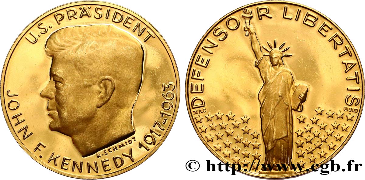 STATI UNITI D AMERICA Médaille, John Fitzgerald Kennedy SPL