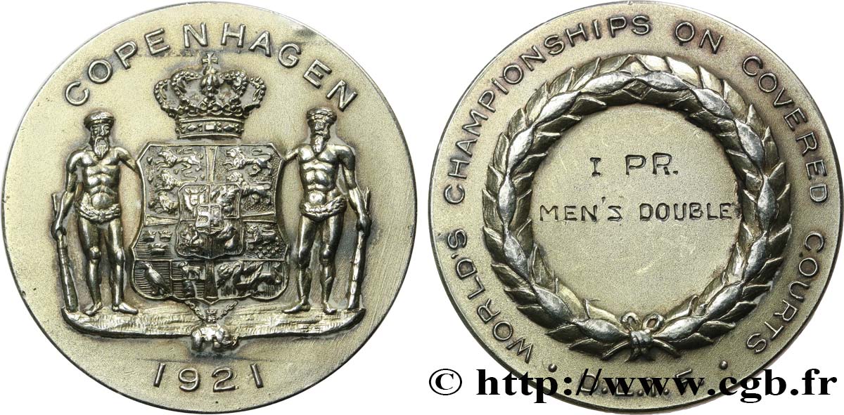 DANEMARK Médaille, Copenhague  TTB+