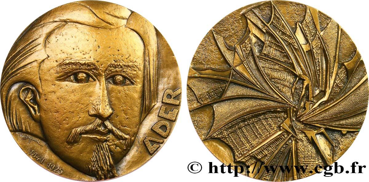 SCIENCES & SCIENTIFIQUES Médaille, Clément Ader SUP