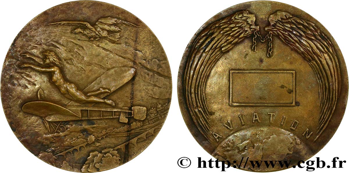 FRANKREICH Médaille de récompense, Aviation SS