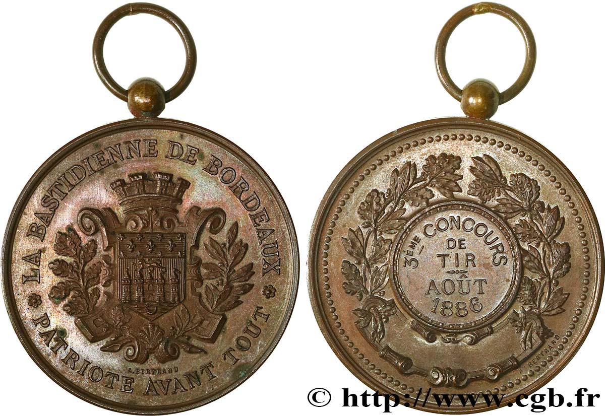 TROISIÈME RÉPUBLIQUE Médaille, Prix de tir offert fme_660660 Médailles