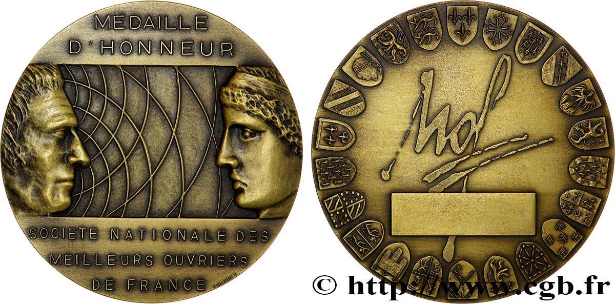 MOF : MEILLEUR OUVRIER DE FRANCE Médaille d’honneur, Société nationale des MOF q.SPL