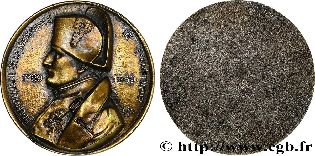 QUINTA REPUBBLICA FRANCESE Médaille, Bi-centenaire de la naissance de l’empereur SPL
