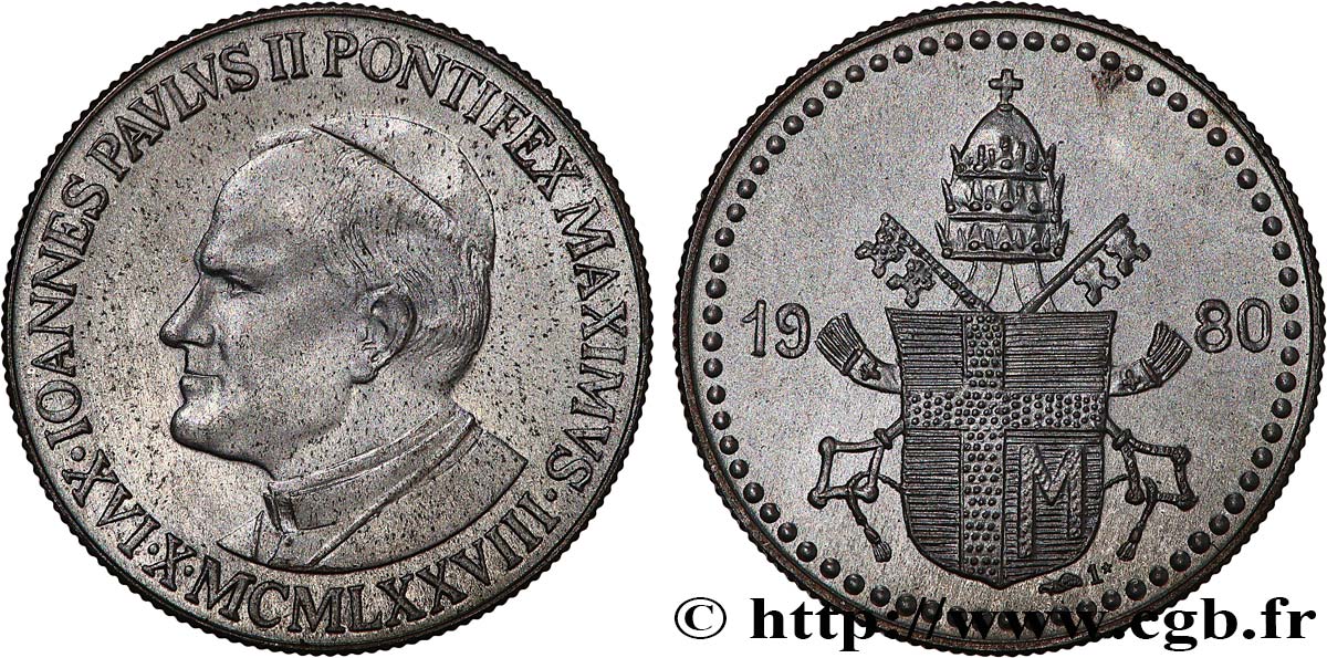 JEAN-PAUL II (Karol Wojtyla) Médaille, Jean Paul II, Tout à toi TTB+
