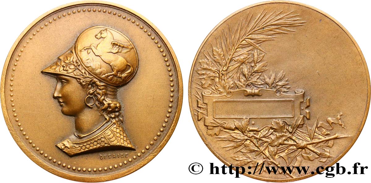 PRIX ET RÉCOMPENSES Médaille, Athéna fVZ