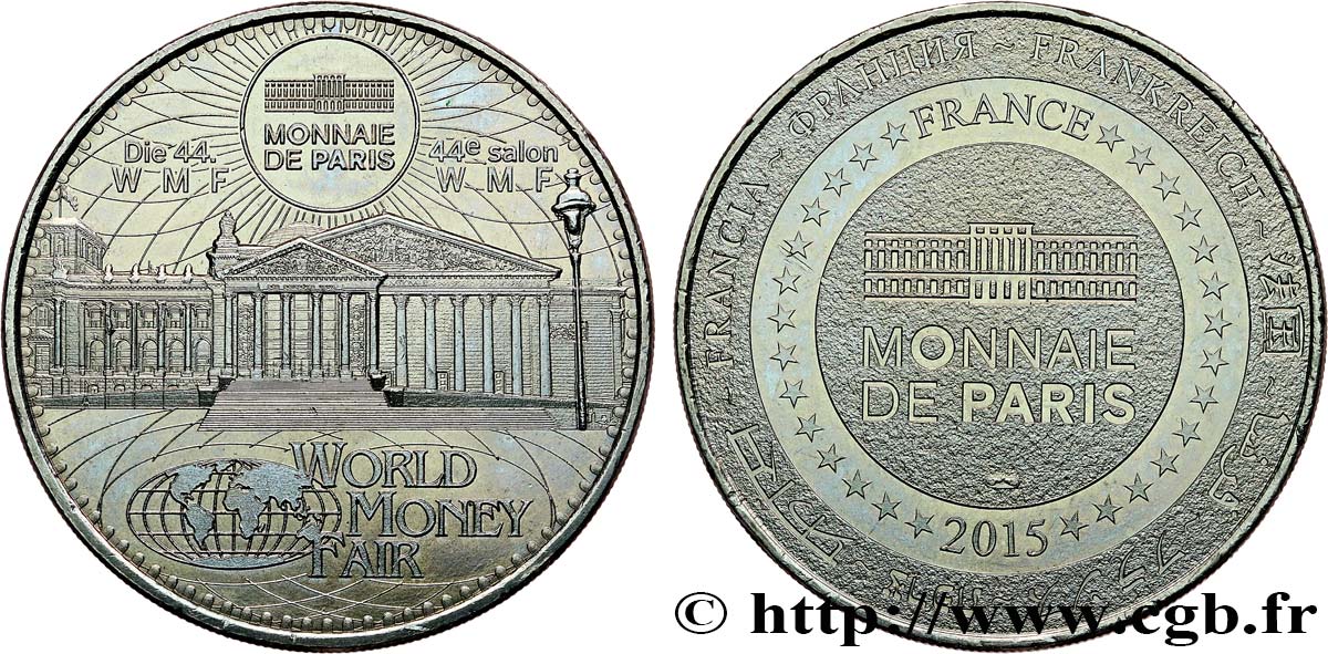 TOURISTIC MEDALS Médaille touristique, World Money Fair VZ