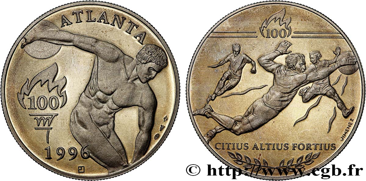 JEUX OLYMPIQUES Médaille, Jeux Olympiques d été d Atlanta, Football SUP