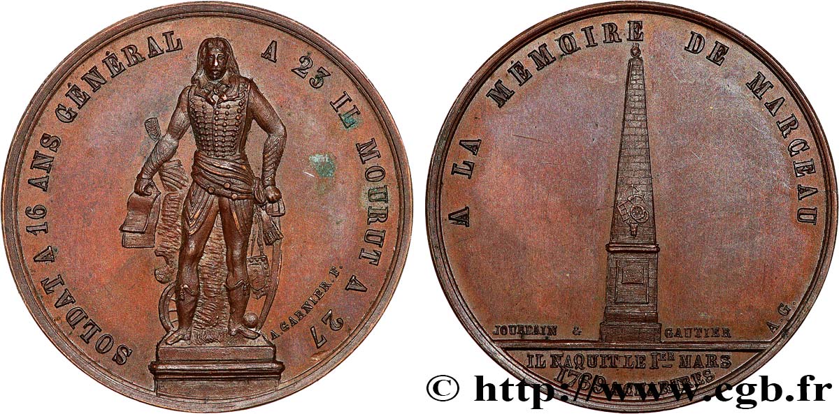 DIRECTOIRE Médaille, Général Marceau SUP