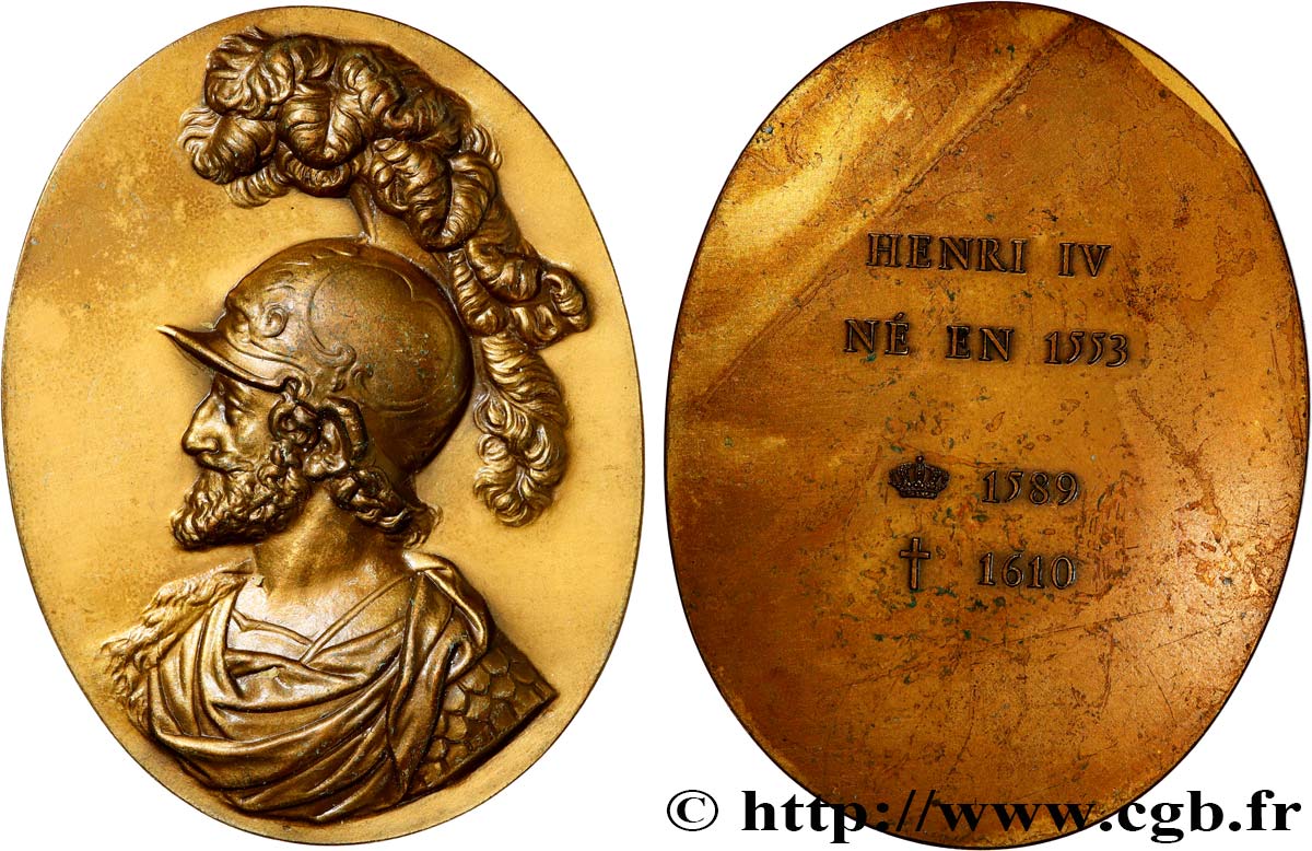 HENRI IV LE GRAND Médaille, Henri IV TTB+
