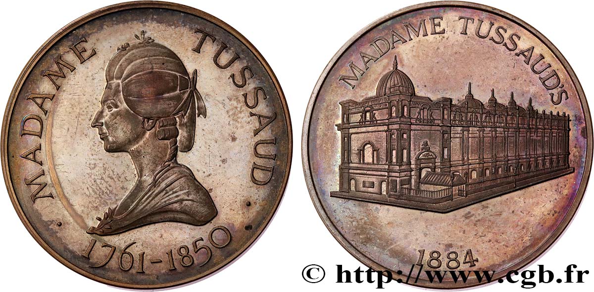 ROYAUME-UNI Médaille, Madame Tussaud’s SUP