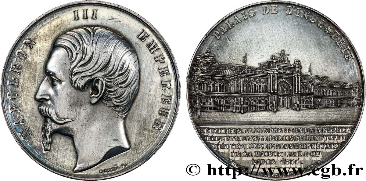 ZWEITES KAISERREICH Médaille, Palais de l’Industrie SS