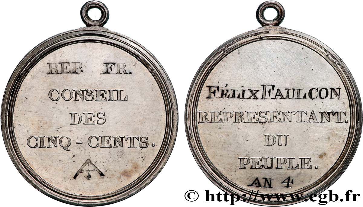 DIRETTORIO Médaille, Conseil des Cinq-Cents q.SPL