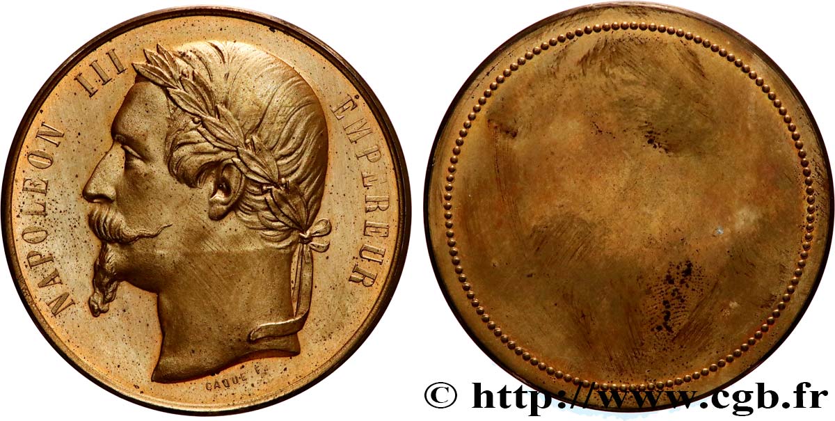 ZWEITES KAISERREICH Médaille, Napoléon III fVZ