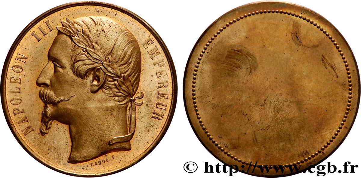 SECOND EMPIRE Médaille, Napoléon III SUP