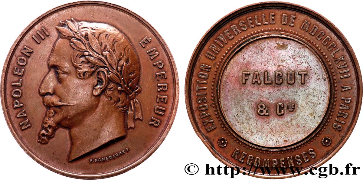 ZWEITES KAISERREICH Médaille de récompense, Exposition universelle SS