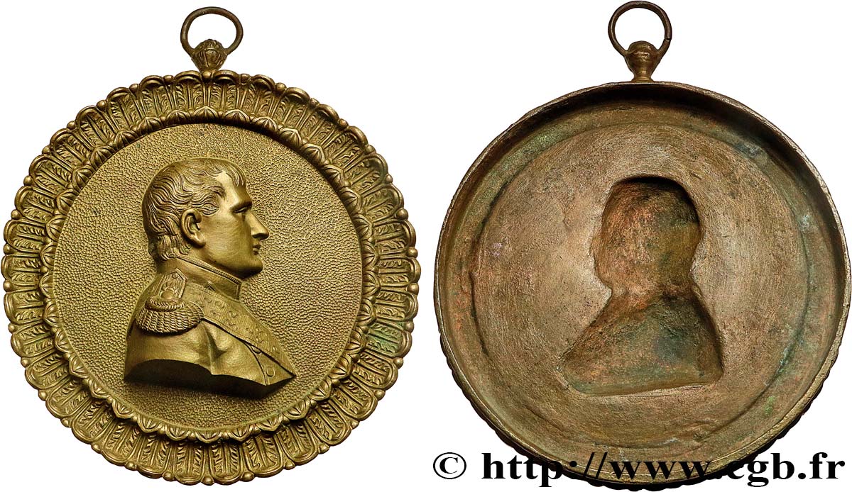 GESCHICHTE FRANKREICHS Médaille uniface, Napoléon Ier VZ