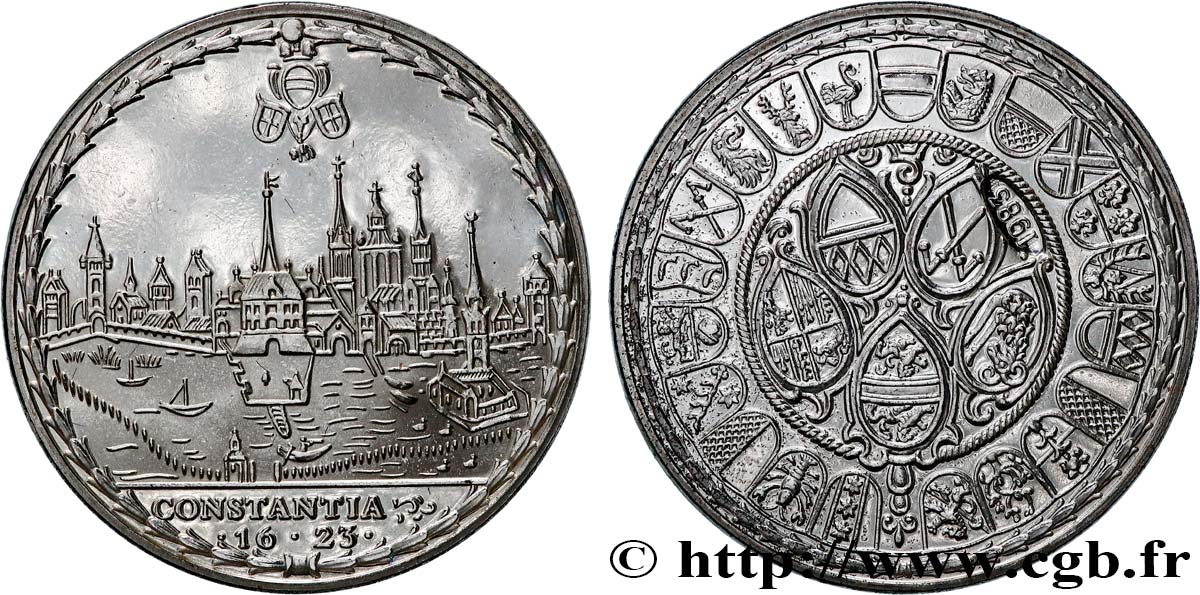 GERMANIA Médaille, Reproduction du Regimenstaler SPL