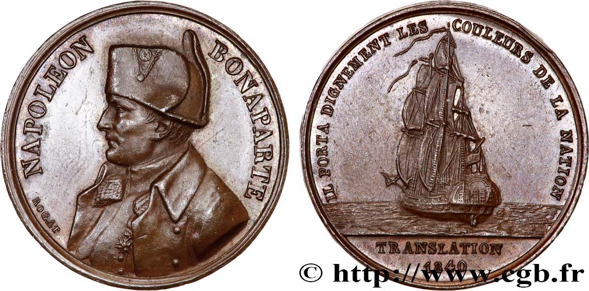 LOUIS-PHILIPPE Ier Médaille, Retour des cendres de Napoléon Ier SUP
