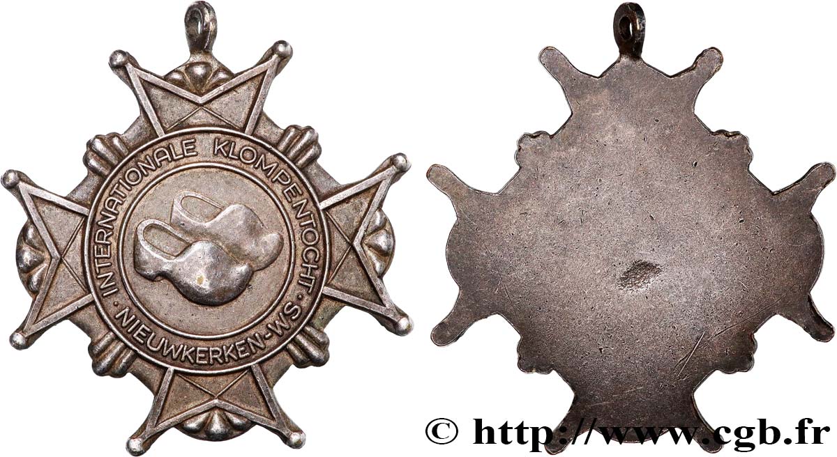 BELGIQUE Médaille, Journée du sabot, Klompentocht TTB+