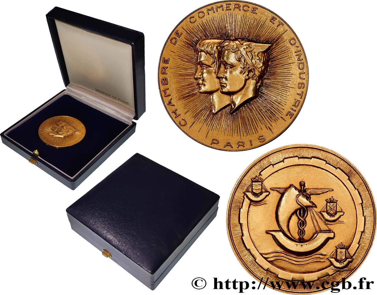 CHAMBRES DE COMMERCE Médaille, Chambre de commerce et d’industrie de Paris SUP