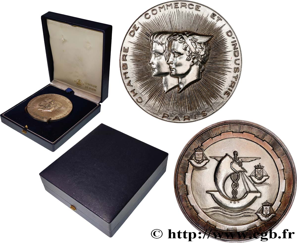 CHAMBRES DE COMMERCE Médaille, Chambre de commerce et d’industrie de Paris SPL
