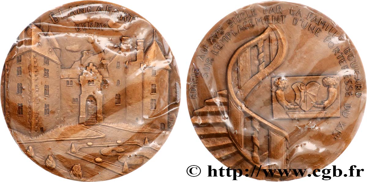 MONUMENTS ET HISTOIRE Médaille, Château de Blancafort SPL