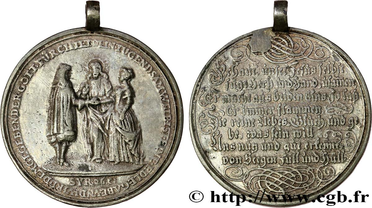 GERMANIA Médaille de mariage BB