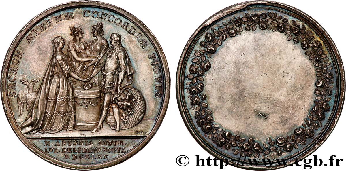 AMOUR ET MARIAGE Médaille de mariage SUP