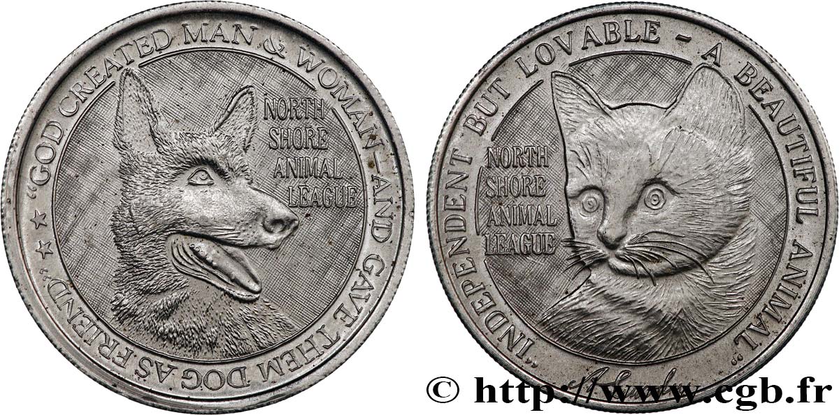ANIMALS Médaille, Animaux AU