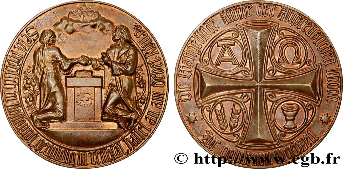 GERMANY Médaille, Noces d’or XF