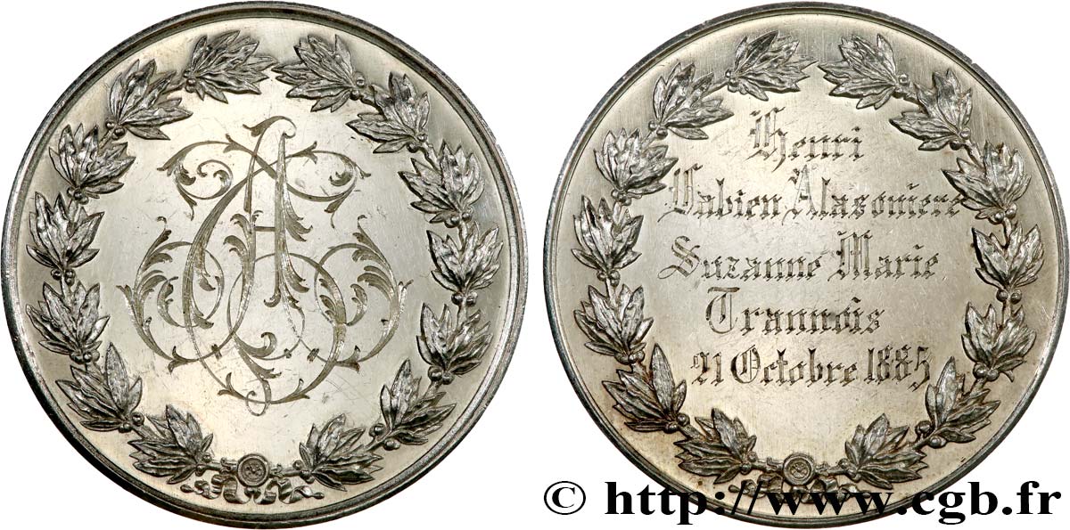AMOUR ET MARIAGE Médaille de mariage q.SPL