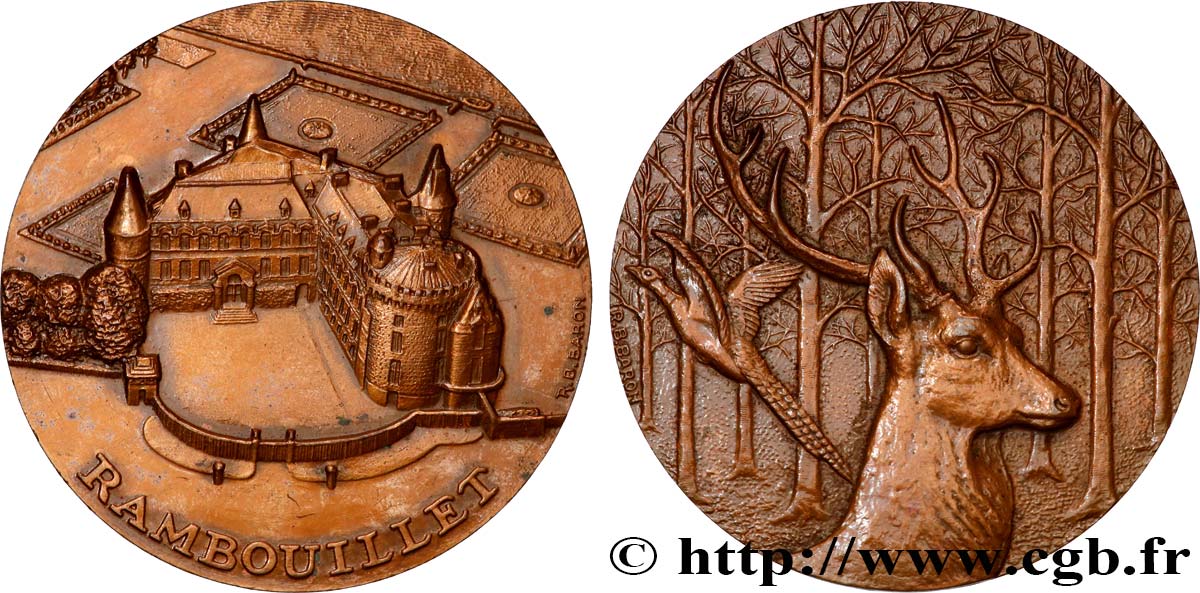 BUILDINGS AND HISTORY Médaille, Château de Rambouillet AU