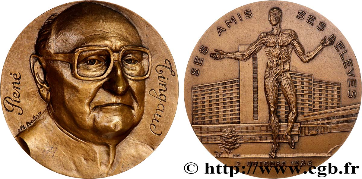 SCIENCES & SCIENTIFIQUES Médaille, René Tingaud SUP
