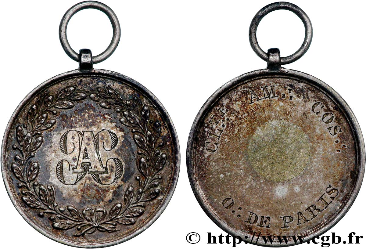 FRANC-MAÇONNERIE - PARIS Médaille, Orient de Paris SS