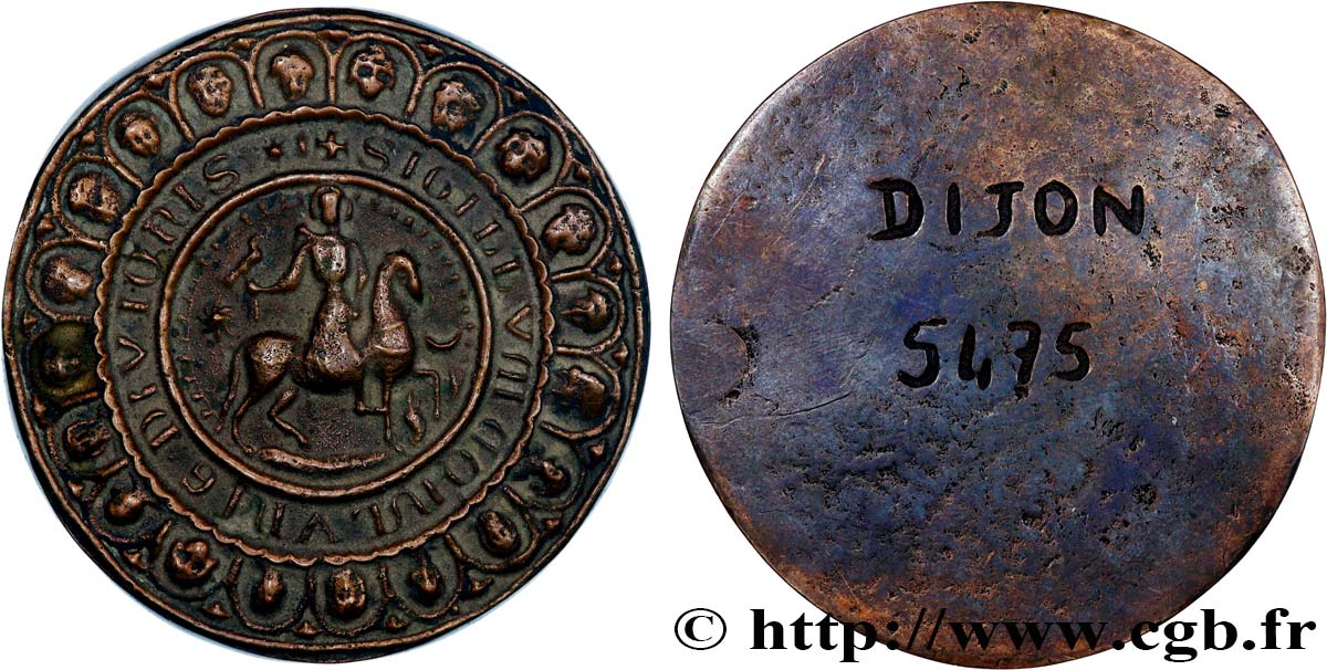 MONUMENTS ET HISTOIRE Médaille, Sigillum, Dijon 5475 TTB