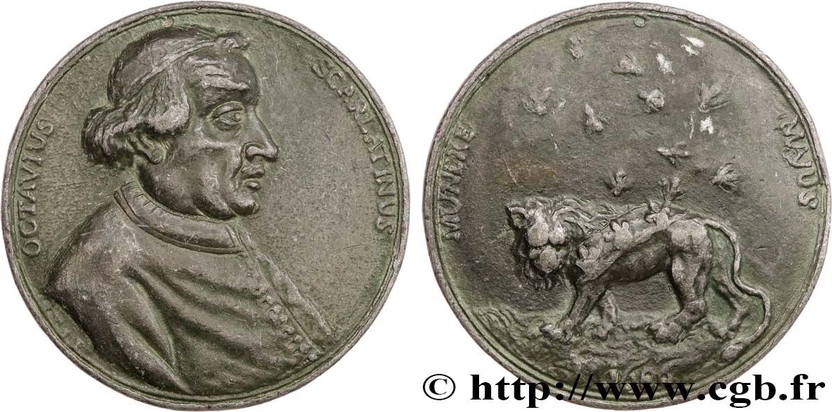 VARIOUS CHARACTERS Médaille, Octavius Scarlatinus BC+