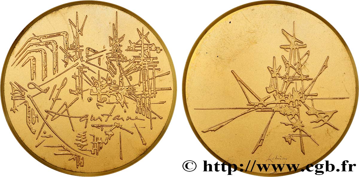 CINQUIÈME RÉPUBLIQUE Médaille, Aquitaine TTB+