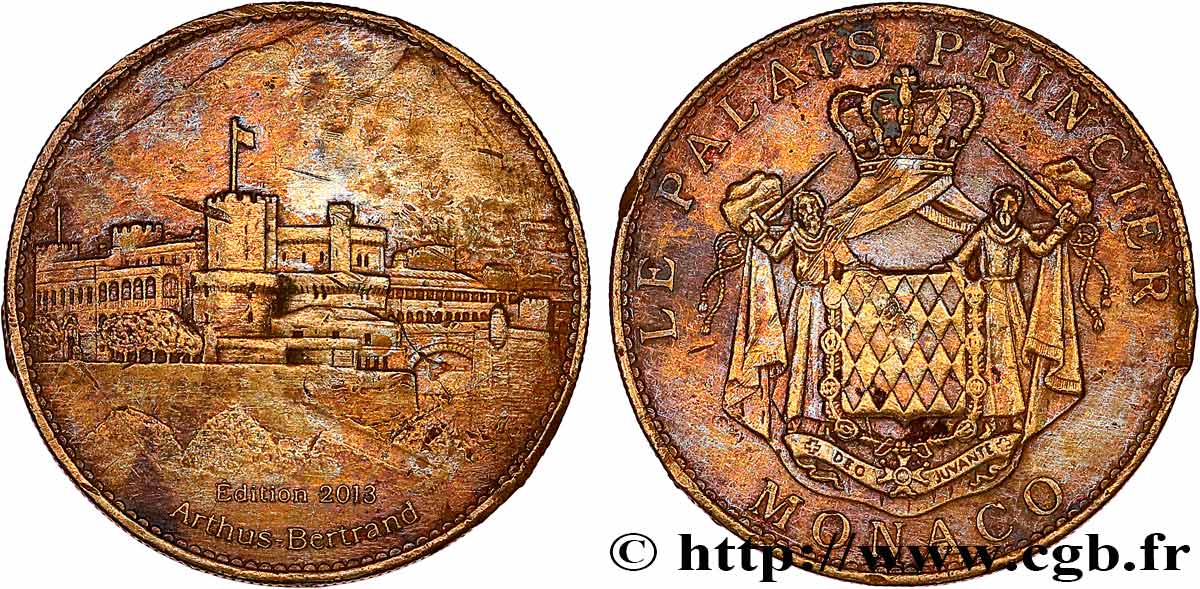 MONACO Médaille, Palais Princier VF