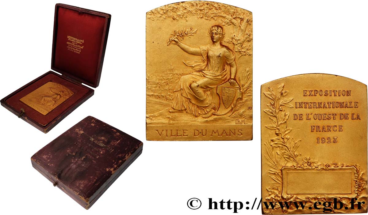 TROISIÈME RÉPUBLIQUE Plaquette, Exposition internationale de l’Ouest de la France SUP