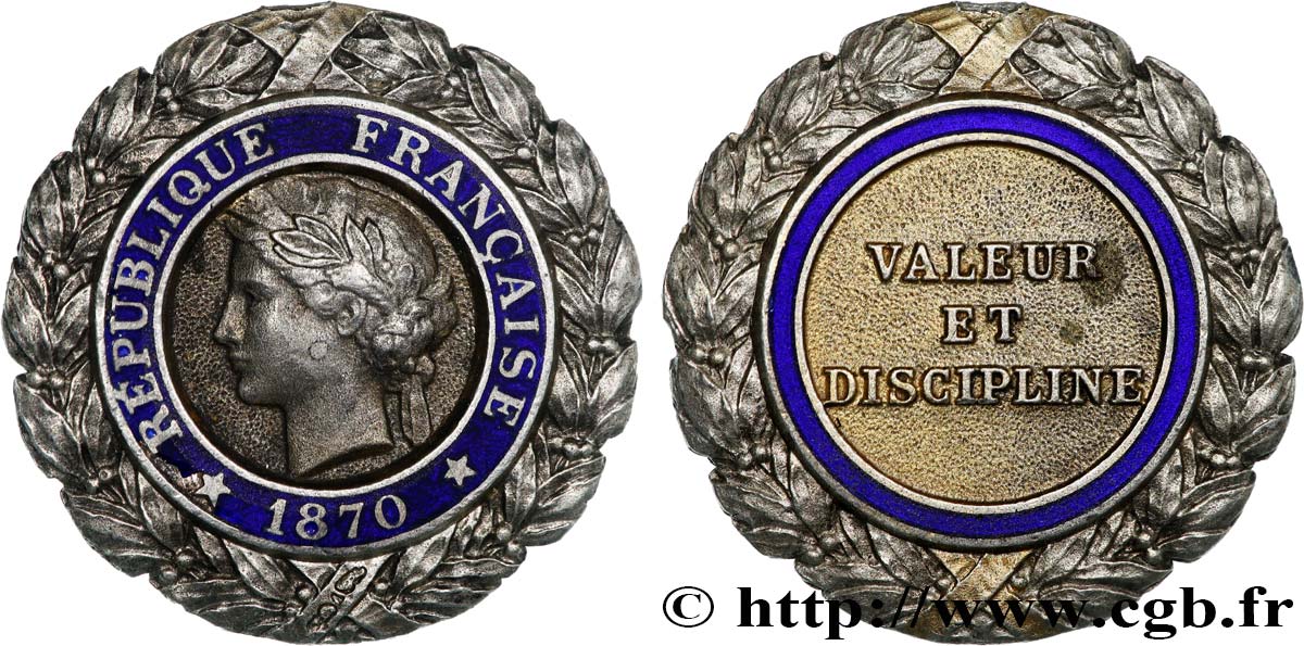 CINQUIÈME RÉPUBLIQUE Médaille militaire, sous-officier TTB
