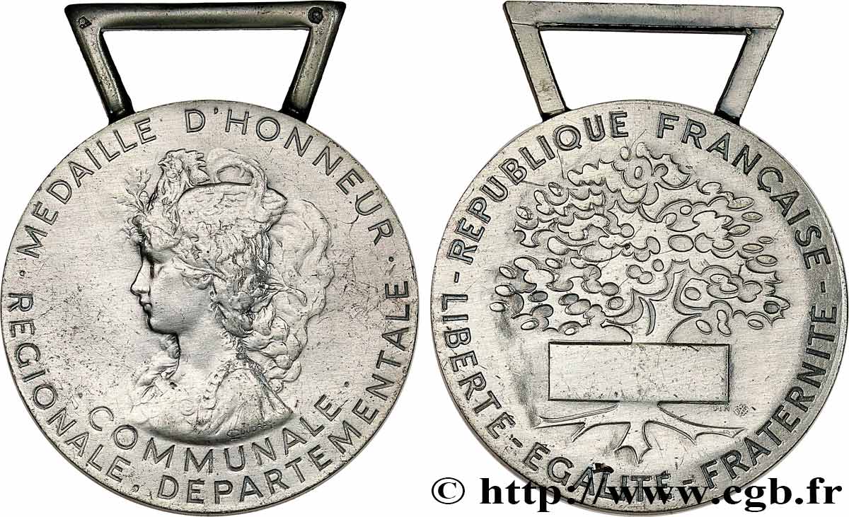V REPUBLIC Médaille d’Honneur communale, régionale, départementale XF