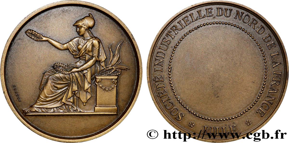 PRIX ET RÉCOMPENSES Médaille de récompense, Société industrielle AU