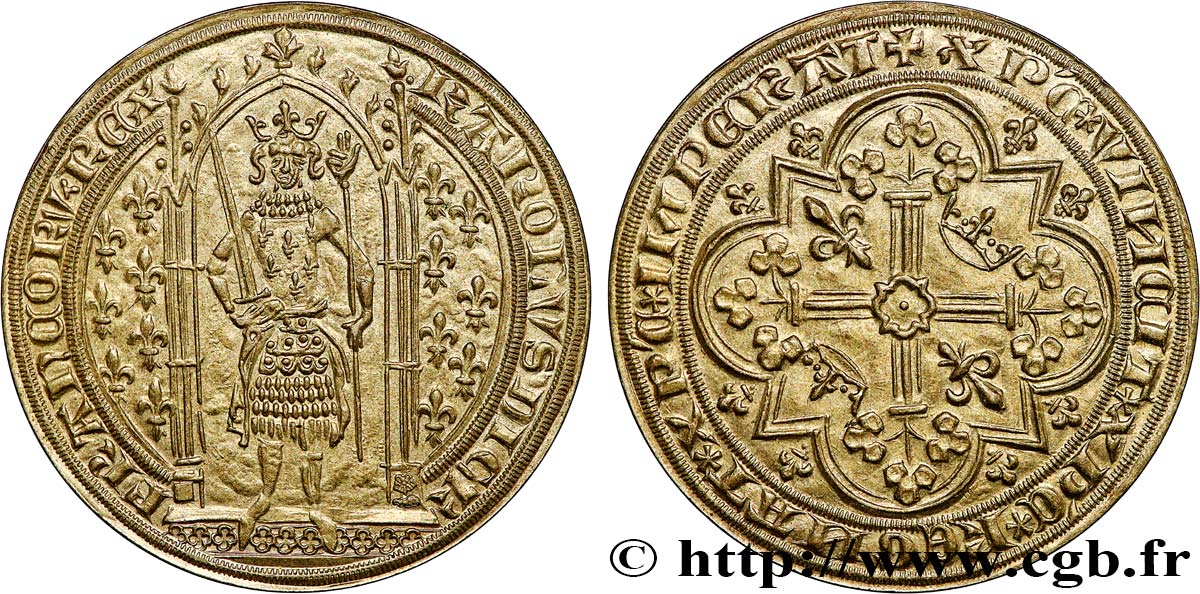 CINQUIÈME RÉPUBLIQUE Médaille, Franc à pied, reproduction SUP