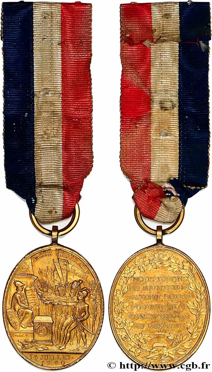 CONSTITUTION - ASSEMBLÉE NATIONALE Médaille du pacte fédératif SUP