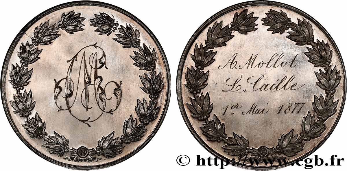 AMOUR ET MARIAGE Médaille de mariage SUP+
