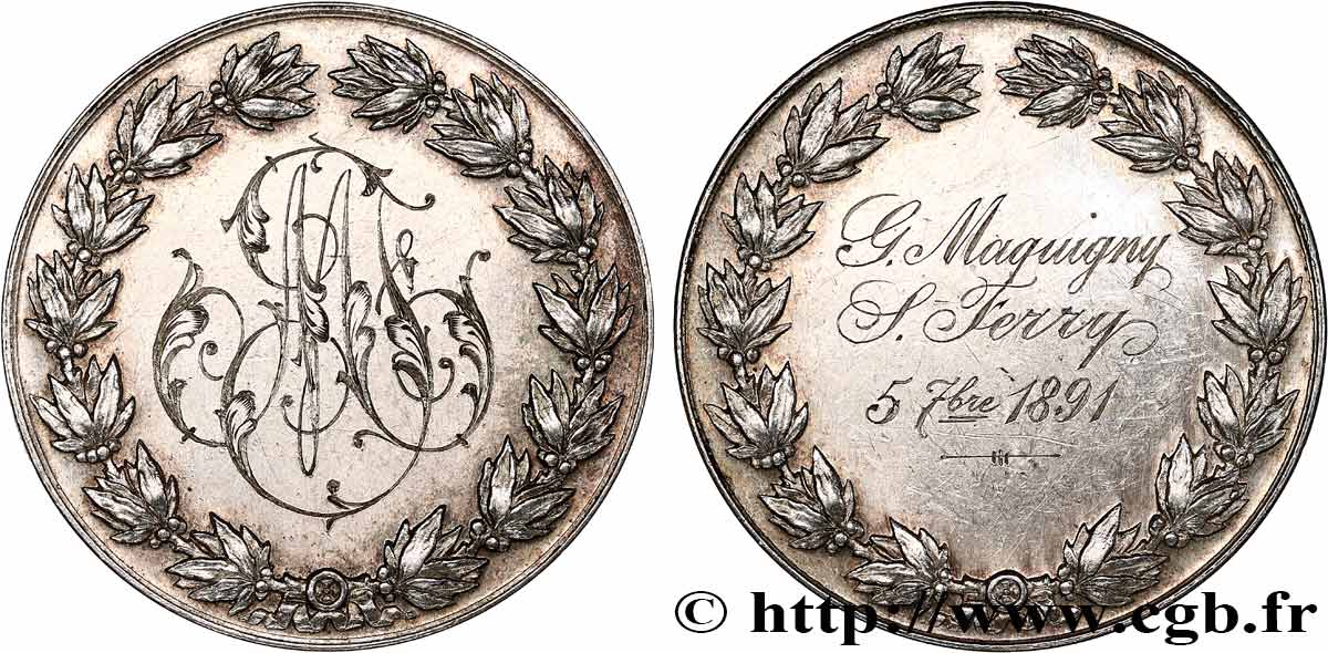 AMOUR ET MARIAGE Médaille de mariage q.SPL